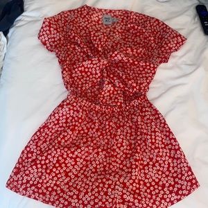 Princess Polly tie front romper